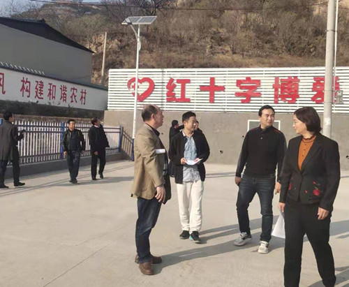 云南省红十字会来延长县考察“博爱家园”项目及延河治理、旅游文化等工作