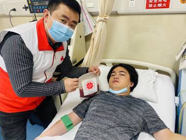 延安大学陈超同学成功捐献造血干细胞